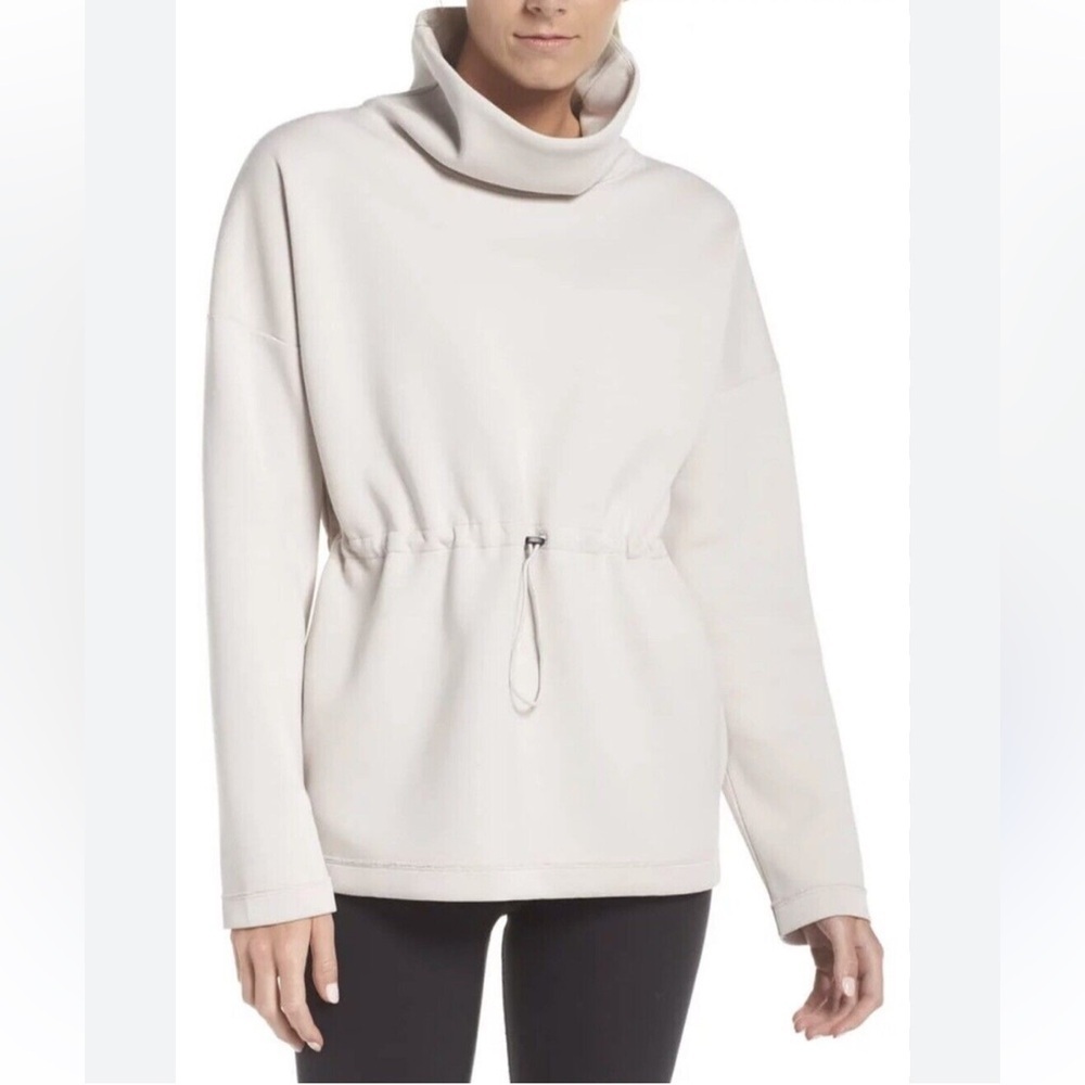 Nike Dri-FIT Therma Flex Training Cowl Sport Sweatshirt 929487-008 Women Sz S